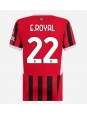 Ženske Nogometnih dresov AC Milan Emerson Royal #22 Domači 2024-25 Kratki rokavi